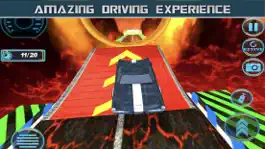Game screenshot Stunt Car: Fire Volcano Road hack