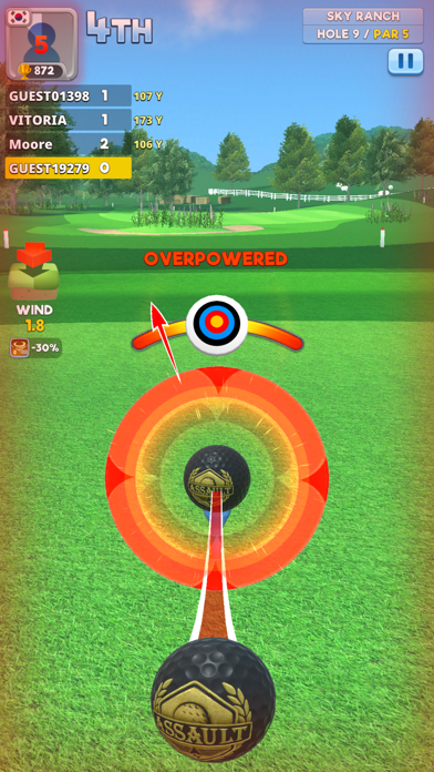 Extreme Golf - 4 Player Battle Screenshot