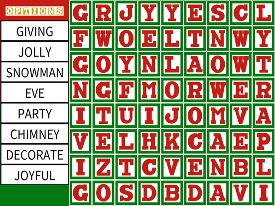Screenshot #5 pour Word Owls WordSearch Christmas
