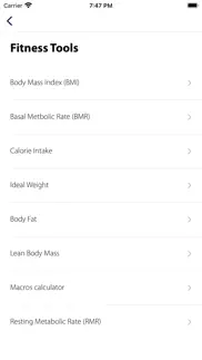 fitness engineered iphone screenshot 4