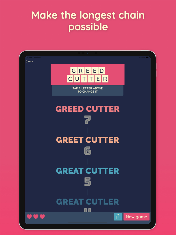 Flip Flop Daily word challenge