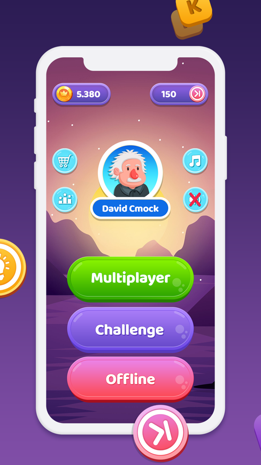 #4. WordCube Online (iOS) 由: GitBerry