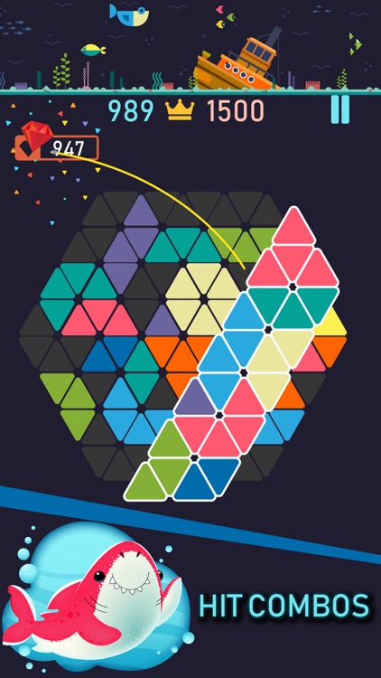 Trigon : Triangle Block Puzzle