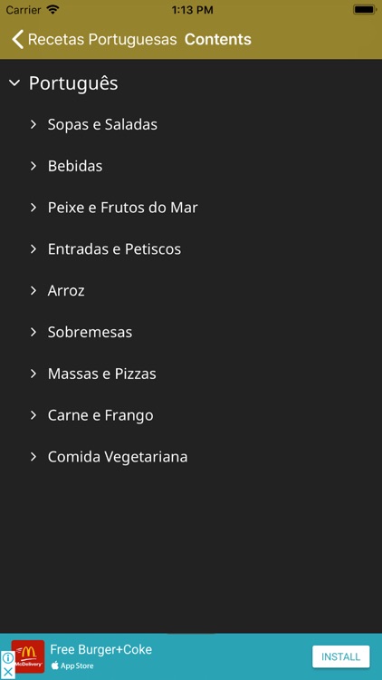 Receitas Portuguesas screenshot-9