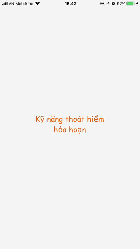 #1. AntiFire (iOS) De: Nguyen Phuoc Huy Hoang