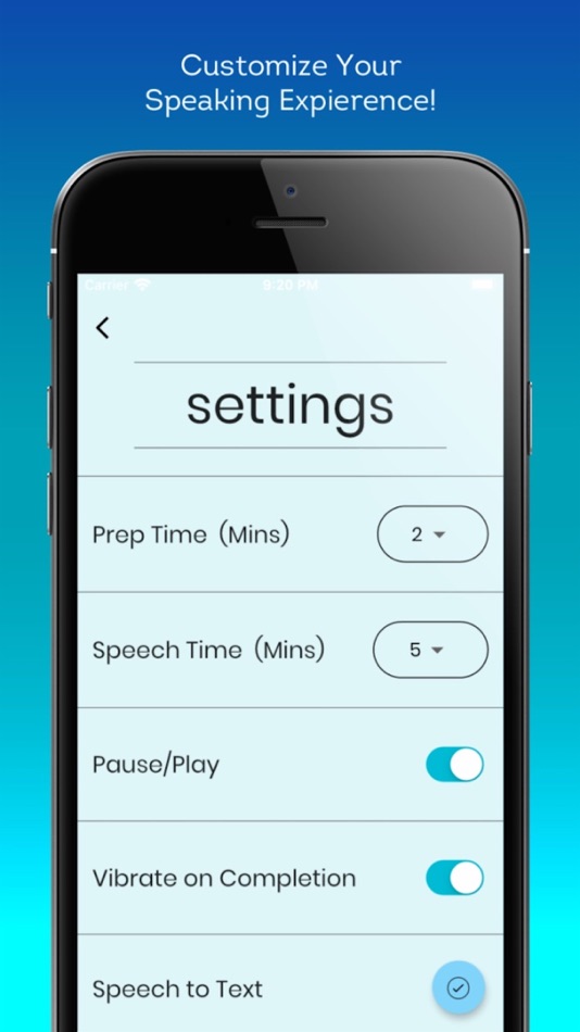#5. Impromptu Generator (iOS) 由: Rohin Inani