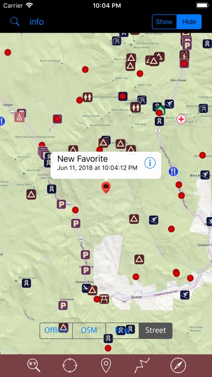 White Mountain National F. GPS screenshot-4