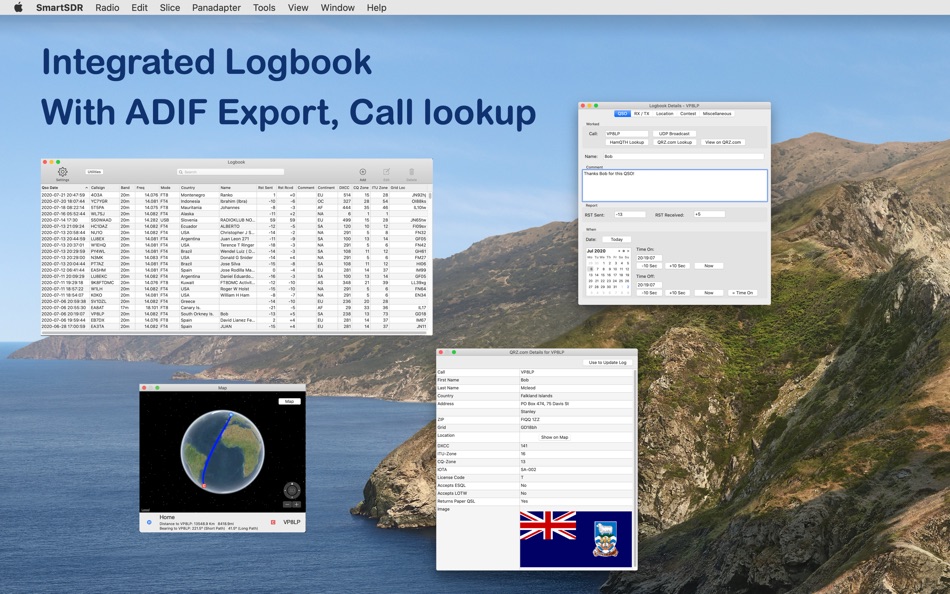 #4. SmartSDR™ FlexRadio Systems® (macOS) Podle: Marcus Roskosch