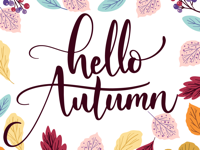 Happy Autumn Stickers