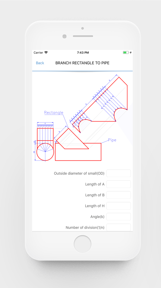 #3. Pipe Cutting Calculator (iOS) Podle: Bhavinkumar Satashiya