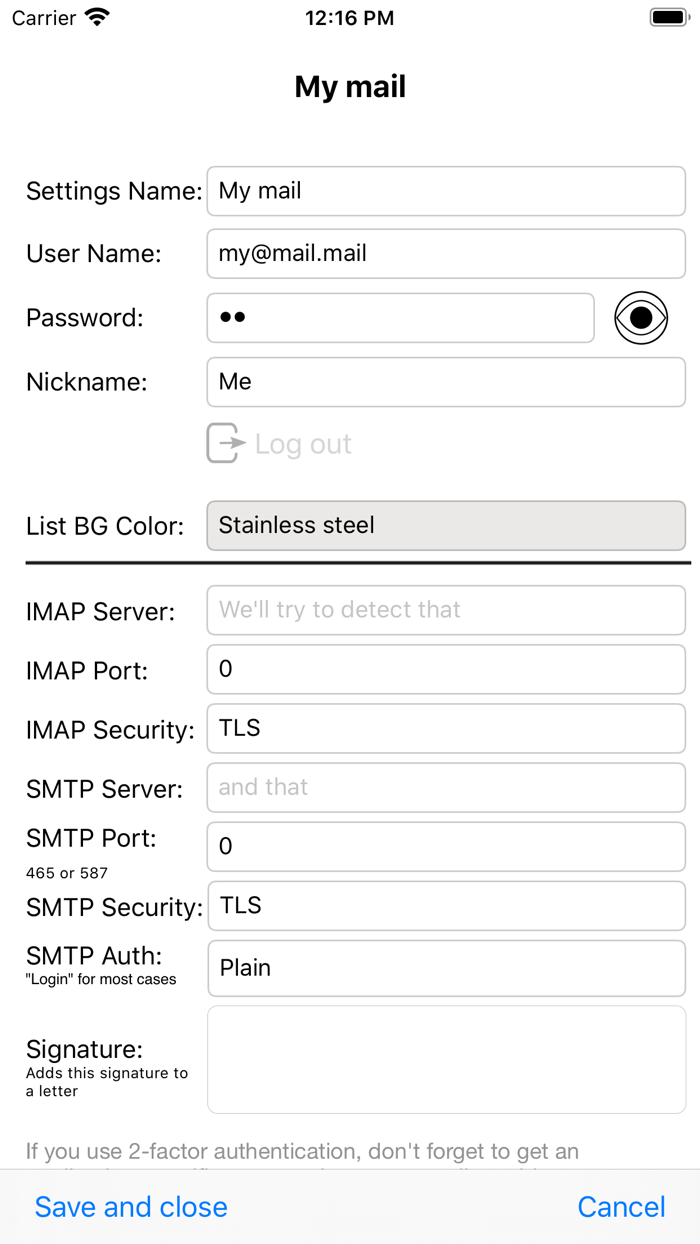 SenseMail-secure email client