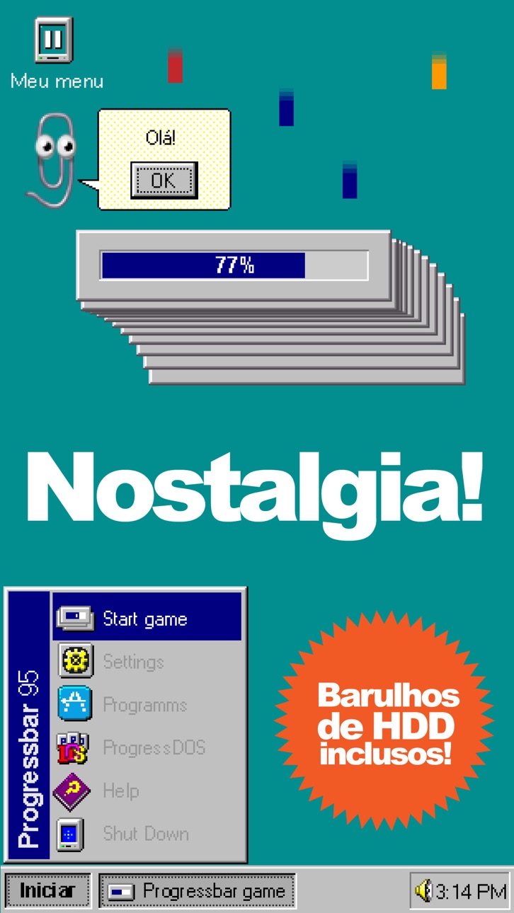 ProgressBar95 - retro arcade iOS Mod IPA screenshot 6 - iOS game interface