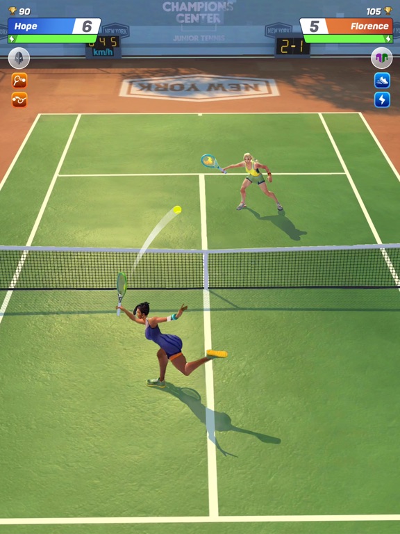 Tennis Clash：Sports Stars Game screenshot 2