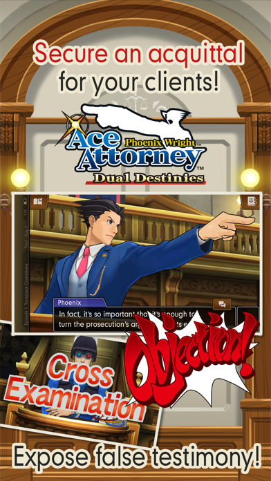 Screenshot #1 pour Ace Attorney: Dual Destinies