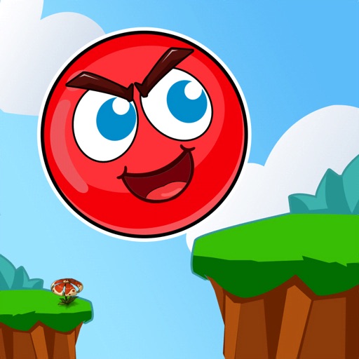 Angry Red Ball Adventure iOS App