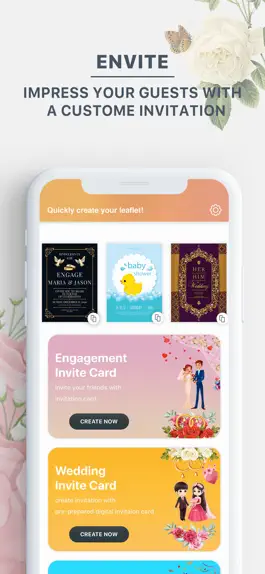 Game screenshot Invitation Maker Studio: RSVP apk