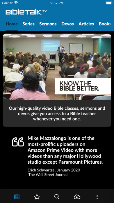 How to cancel & delete BibleTalk.tv from iphone & ipad 1