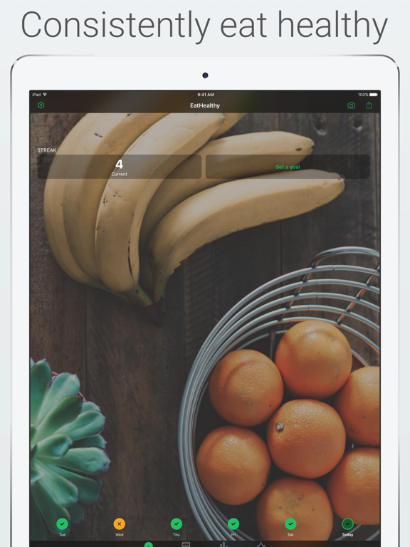 Screenshot #6 pour EatHealthy Tracker