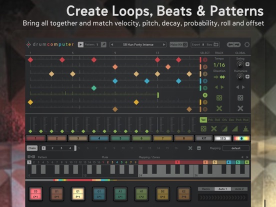 Screenshot #6 pour DrumComputer - Synthetic Beats