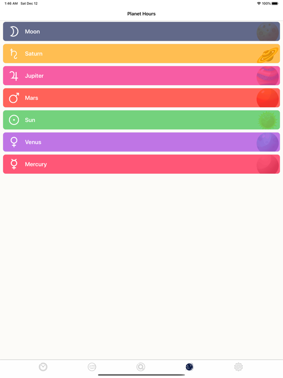 Planetary Hoursのおすすめ画像10