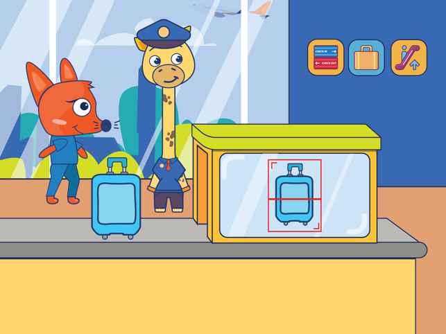 ‎EduKid: Kids Airport Games Screenshot