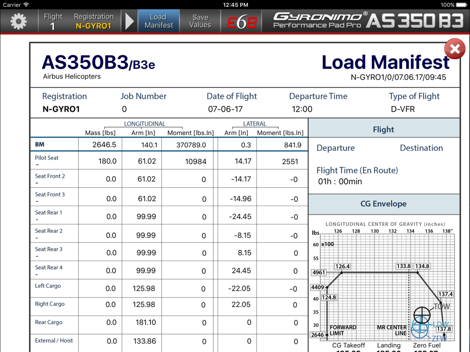 #5. AS350B3 Performance Pad (iOS) By: Gyronimo, LLC