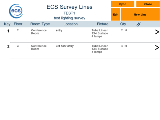 Screenshot #5 pour ECS Survey App
