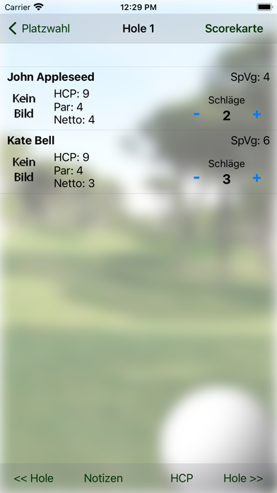 Golf-Index Pro Screenshot