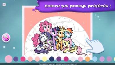 Screenshot #2 pour My Little Pony Jeu de couleurs