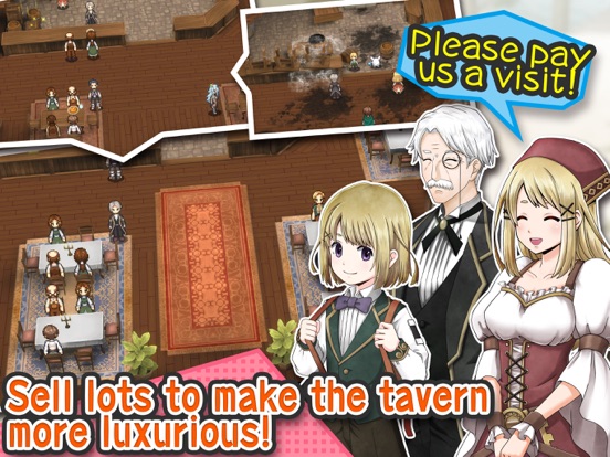 RPG Marenian Tavern Story iPad app afbeelding 5