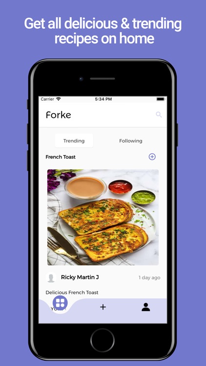 Forke: Social Cooking App