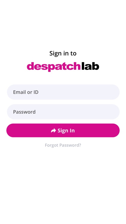 despatchlab Driver App