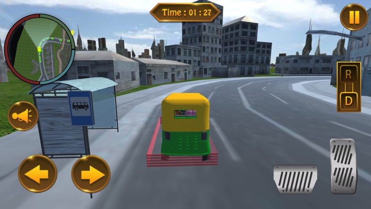 Tuk Tuk Rickshaw 3D