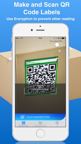 Fast QR Code Scan & Label makeのおすすめ画像1