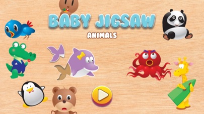 Screenshot #1 pour Baby Animal Jigsaw Puzzles