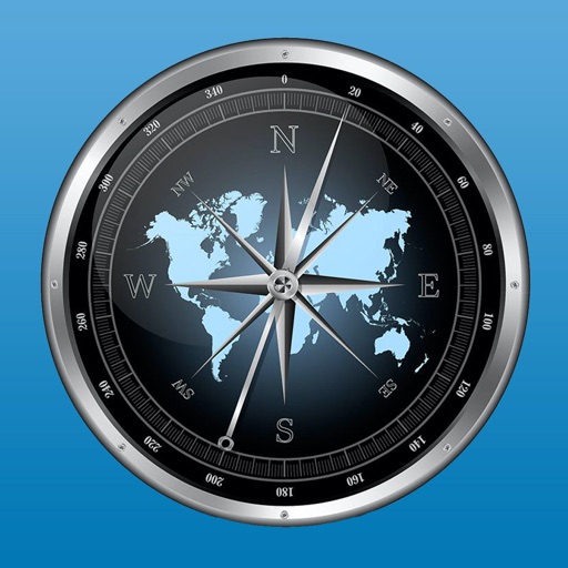 旅行者指南针，GPX追踪器logo