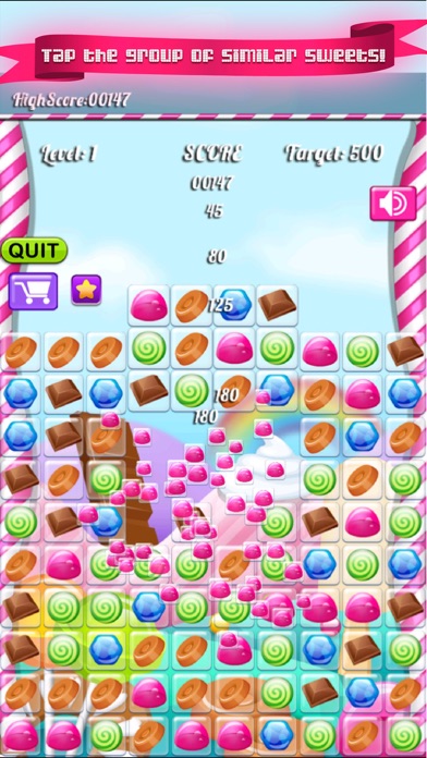 Jelly Candy Chocolate Sweet Blast screenshot 2