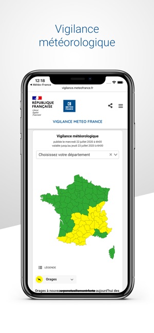 Météo-France on the App Store