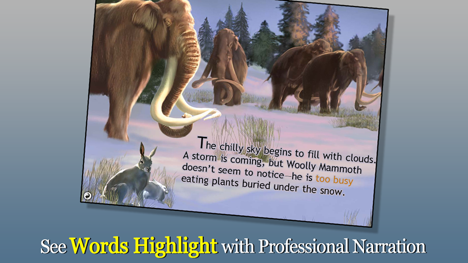 #2. Woolly Mammoth In Trouble (iOS) 由: Oceanhouse Media