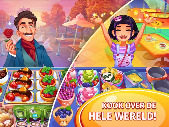 Cooking Craze: een kookspel iPad app afbeelding 2