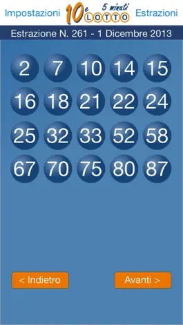 Game screenshot Estrazioni 10 e lotto 5 minuti mod apk