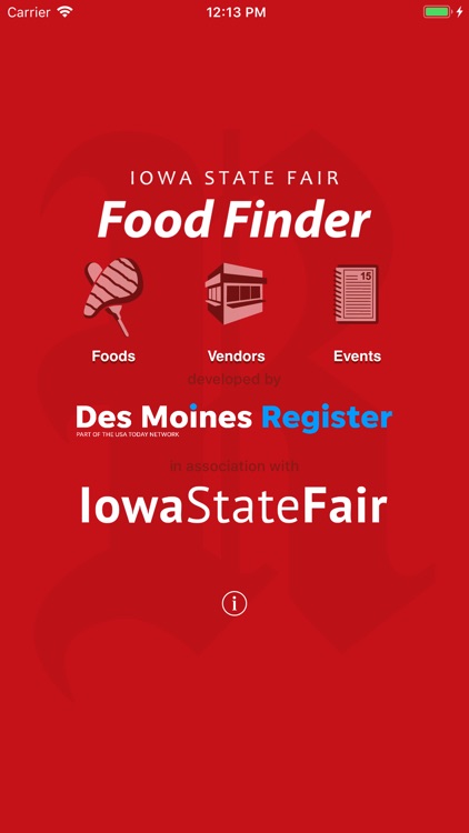 Iowa State Fair Food Finder