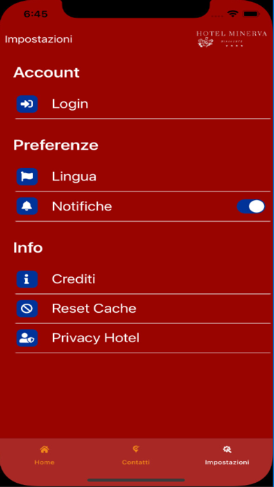Hotel Minerva Sorrento Screenshot