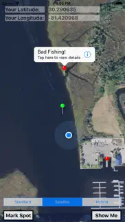 How to cancel & delete fishing map and track 1