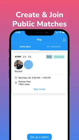 Game screenshot TopSpin - Find Tennis Partners hack
