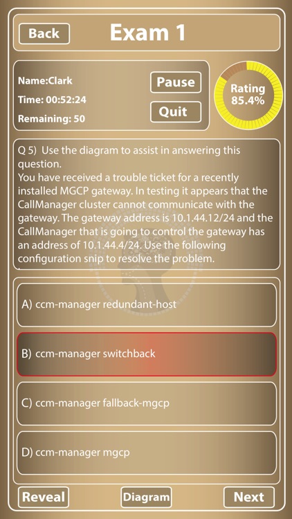 CCNP 642 427 TVOICE for CisCo
