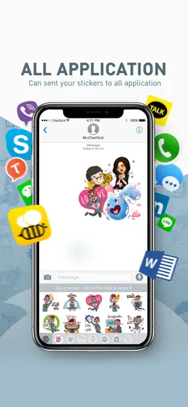 Game screenshot ChatStick Market : Sticker App hack