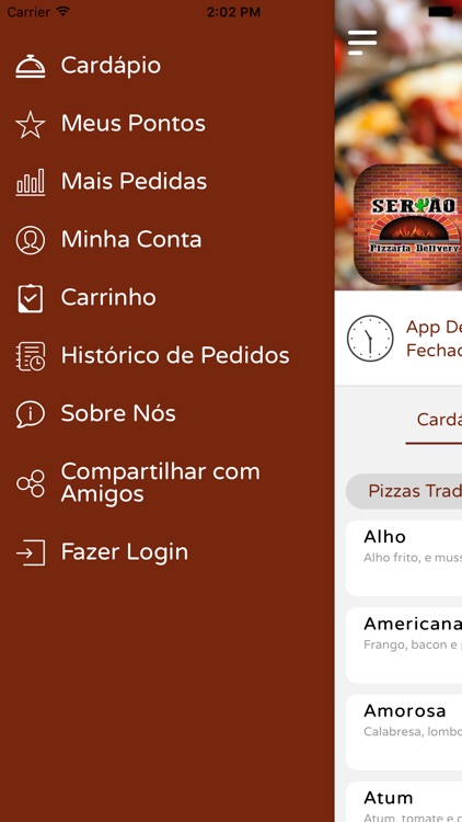 Sertão Pizzaria Delivery