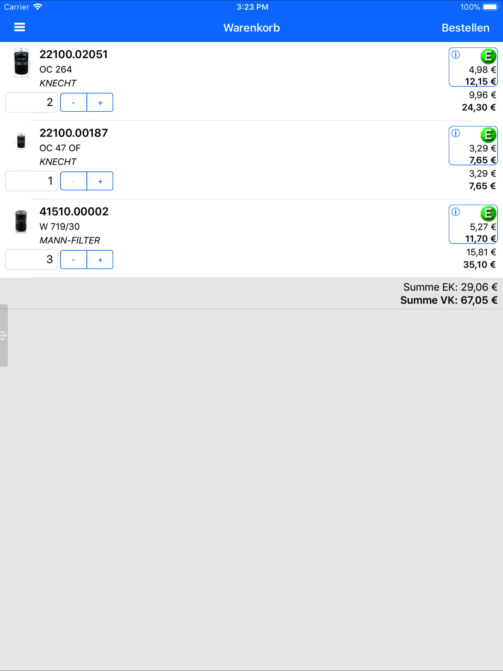 HEIL Teilefinder screenshot 20