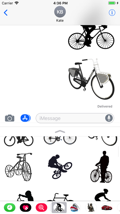 Bicycle Stickers screenshot 4